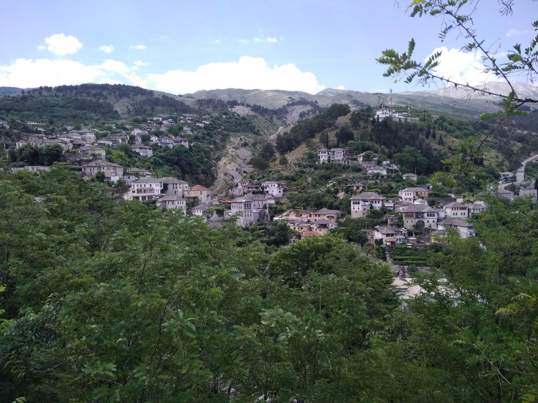 Quartier de Dunavat dans la ville haute